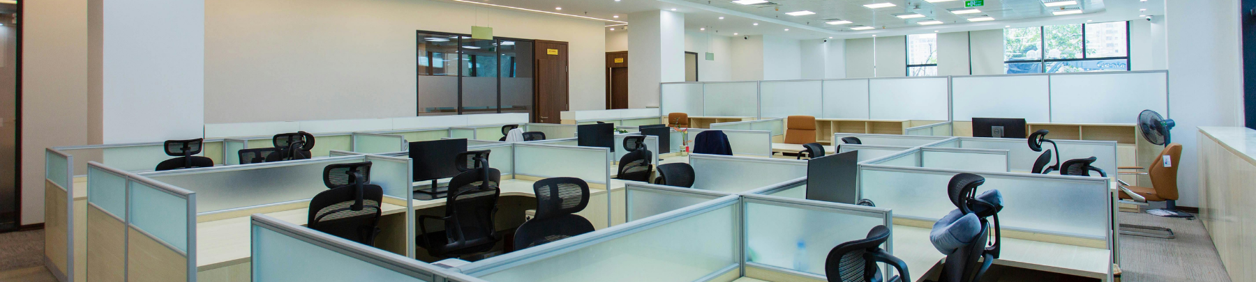 Service de nettoyage d'espace professionnel